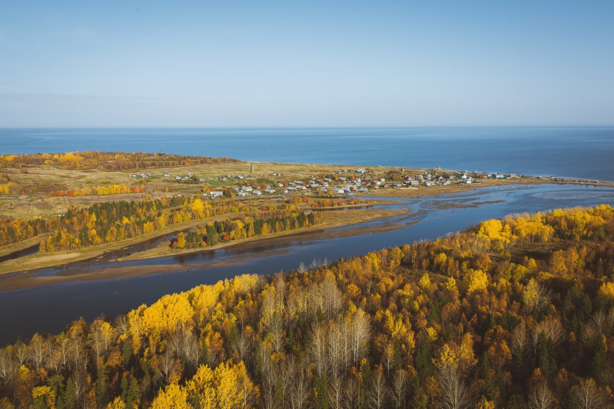 Южный берег белого моря экология романтика