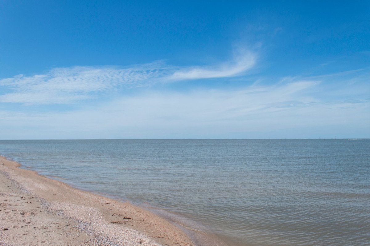 Коса Азовское море и Таганрогский залив