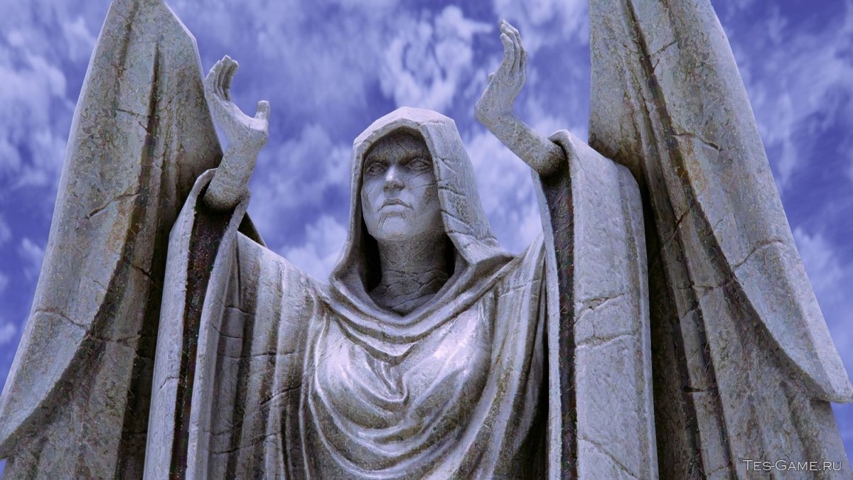 Skyrim Meridia Statue
