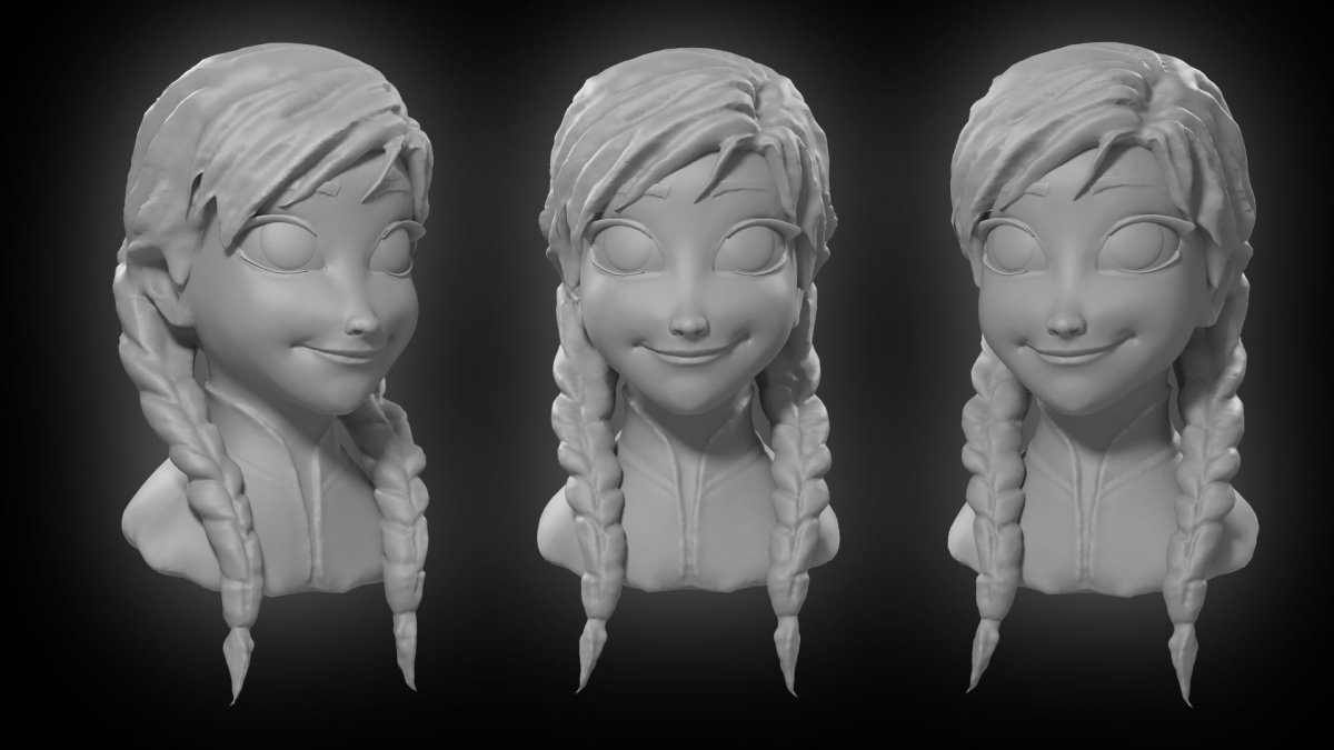 Эльза Холодное сердце 3d модель