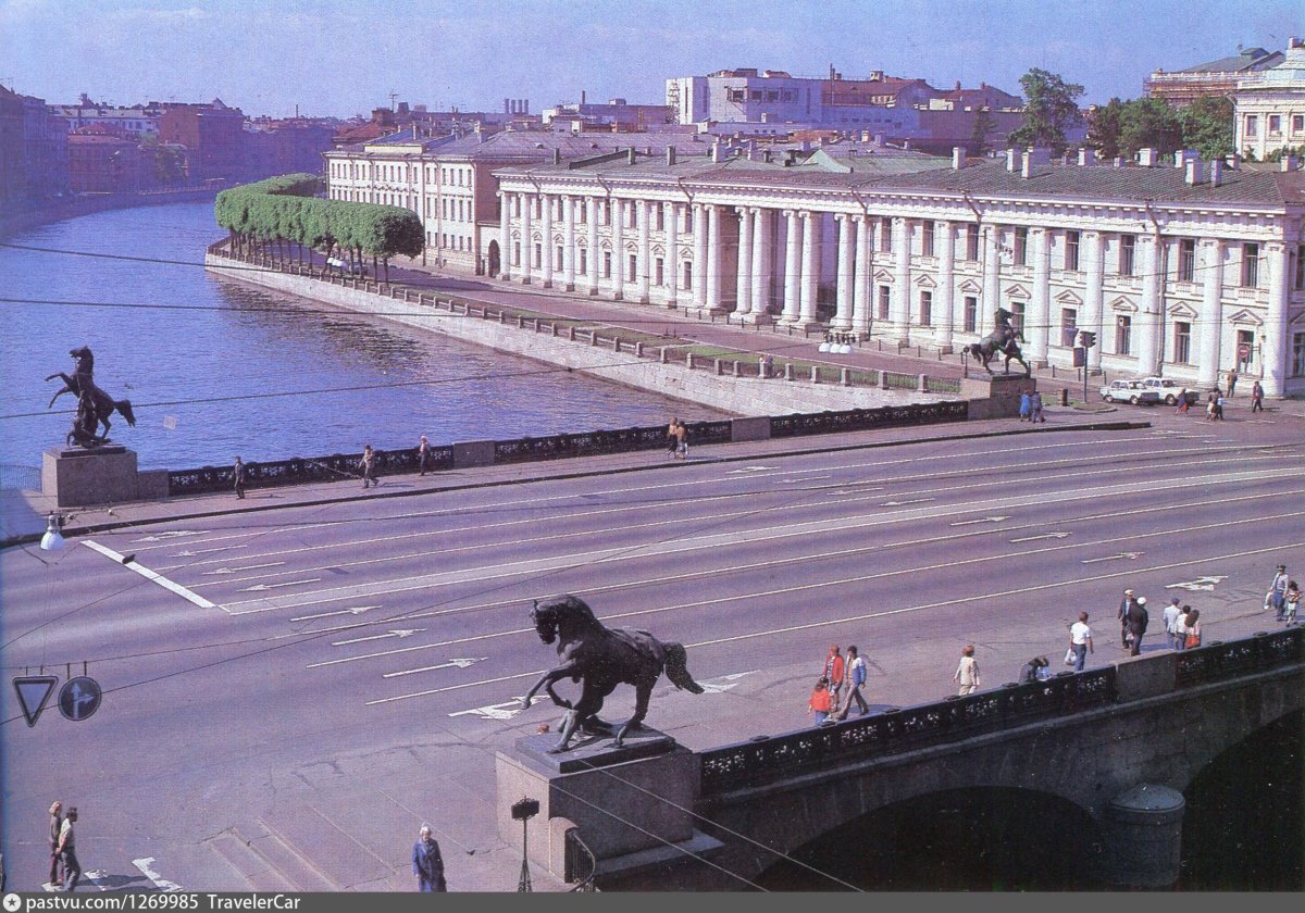 Аничков дворец (Центральный вход) 1741–1750 гг.