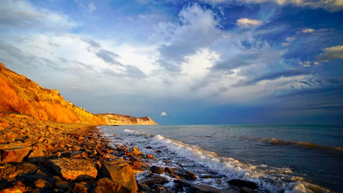 Юга Анапа чёрное море