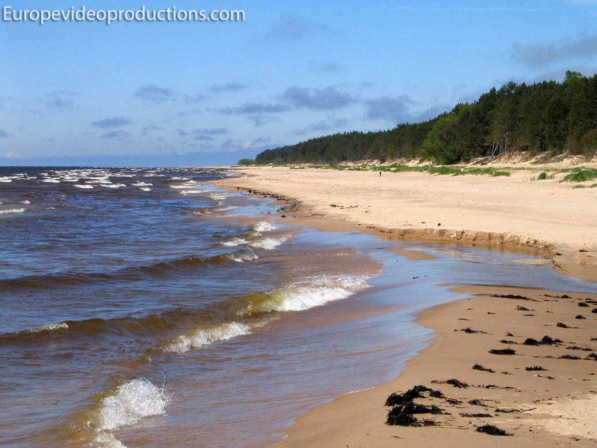 Латвия Балтийское море