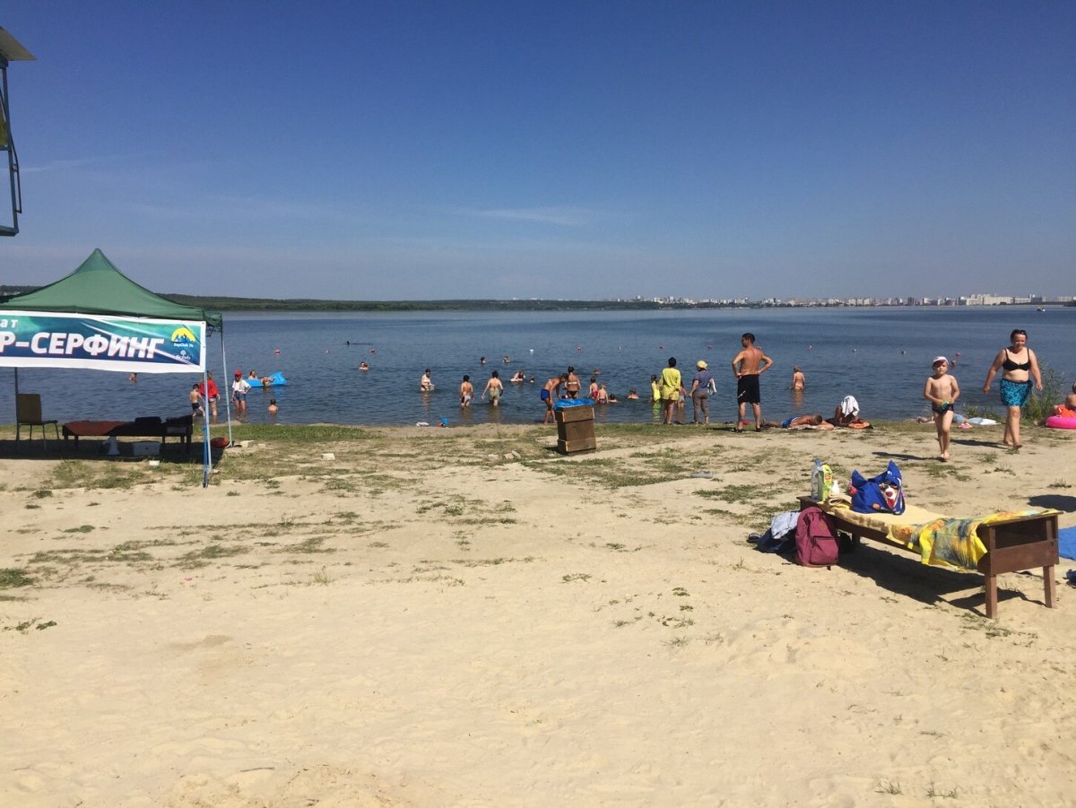 Пляж ясень Челябинск Шершни