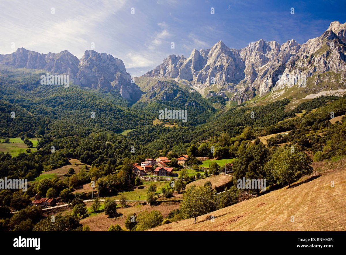 Asturias горы