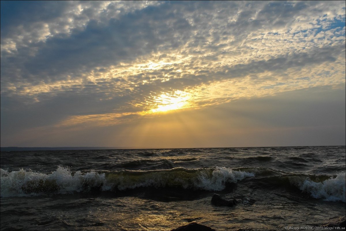 Днепровский залив Каховское море