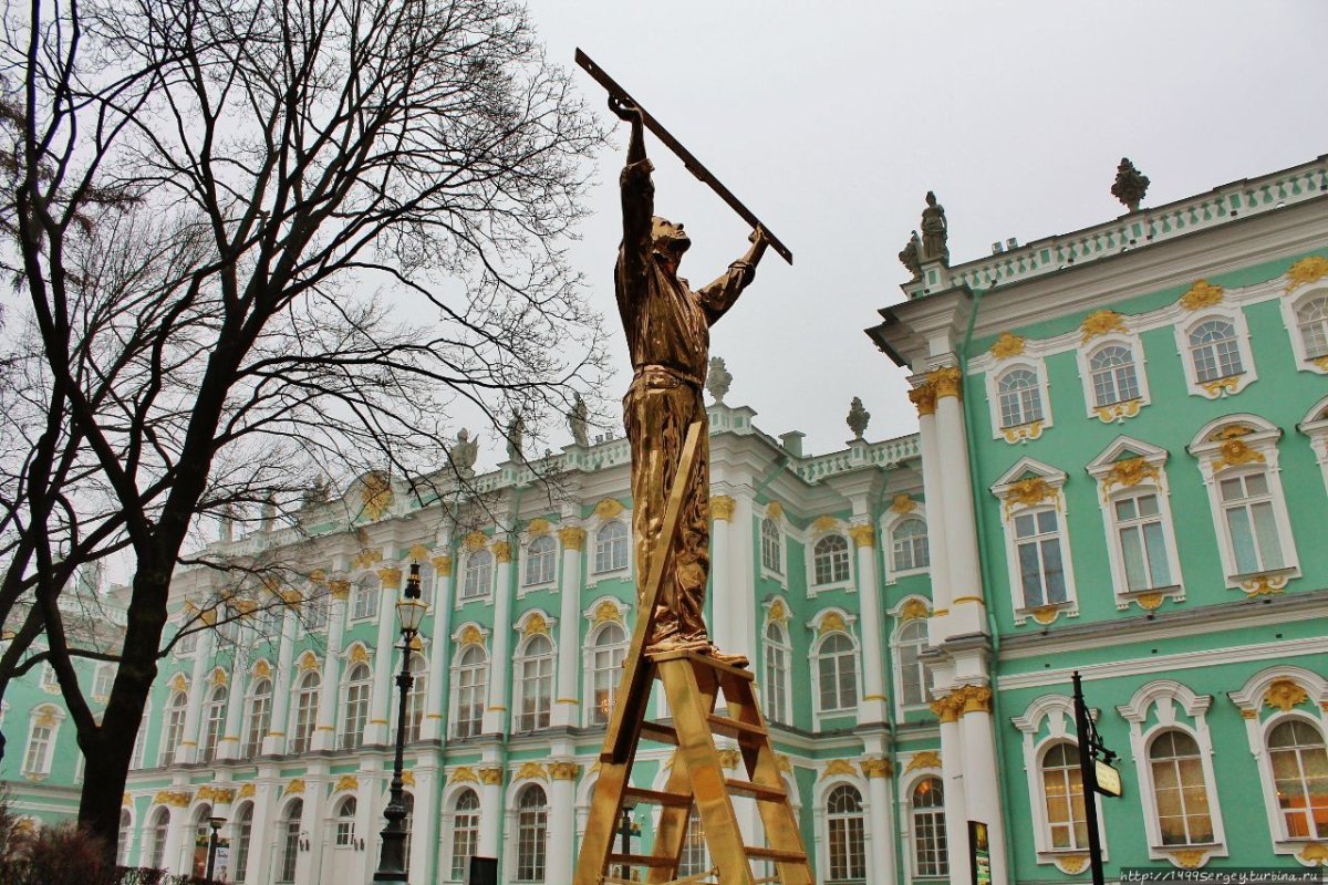 Человек измеряющий облака Ян Фабр