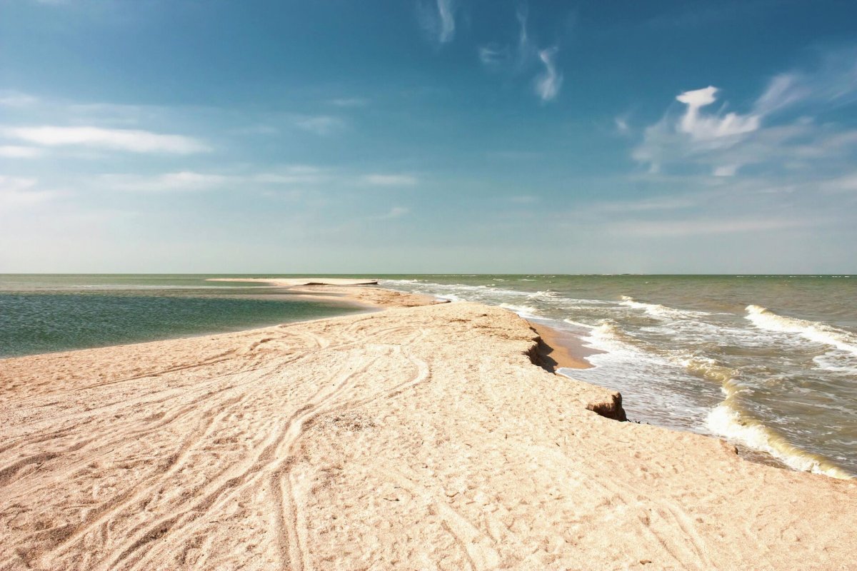 Павло-Очаковская коса Азовское море