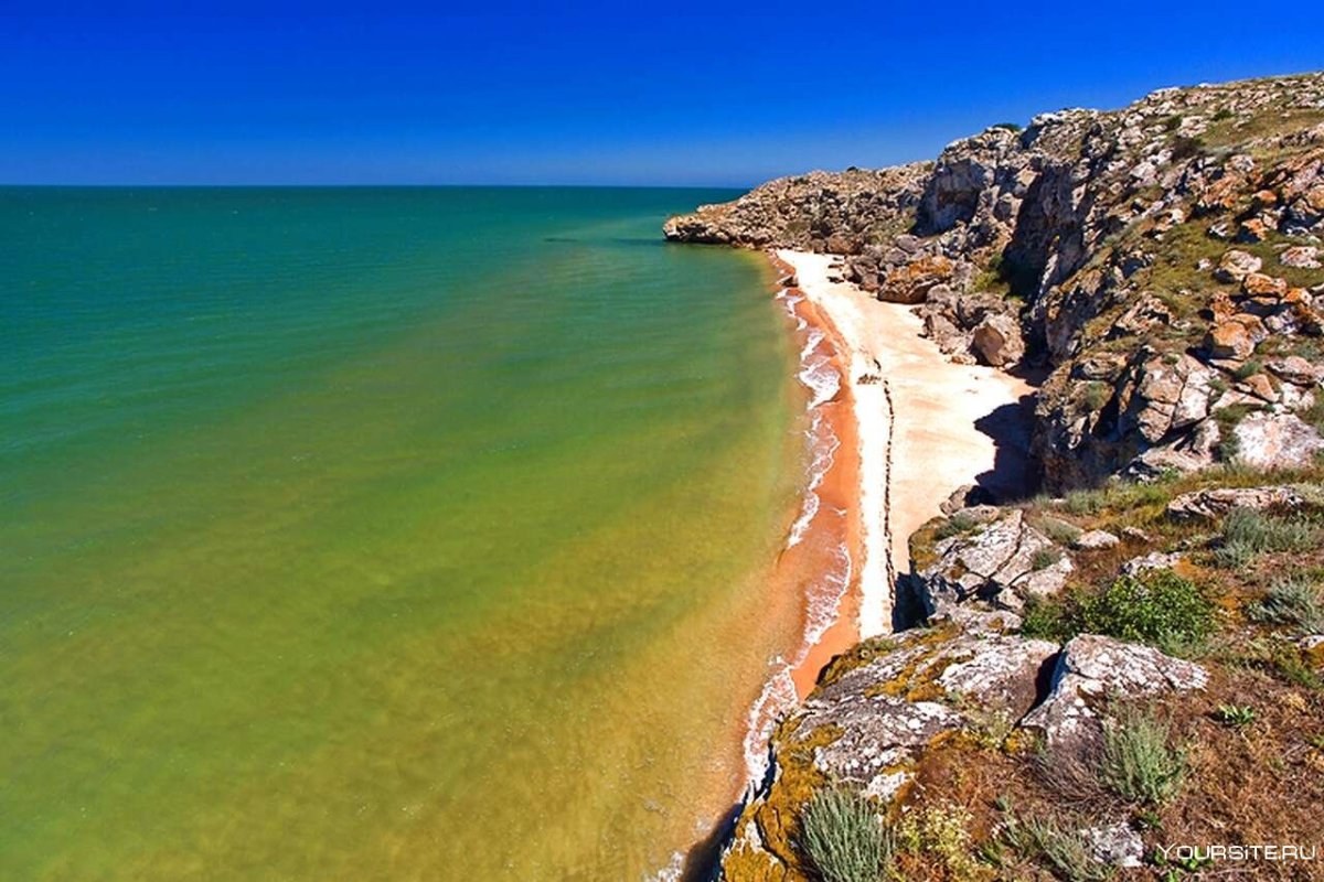 Генеральская бухта Азовское море