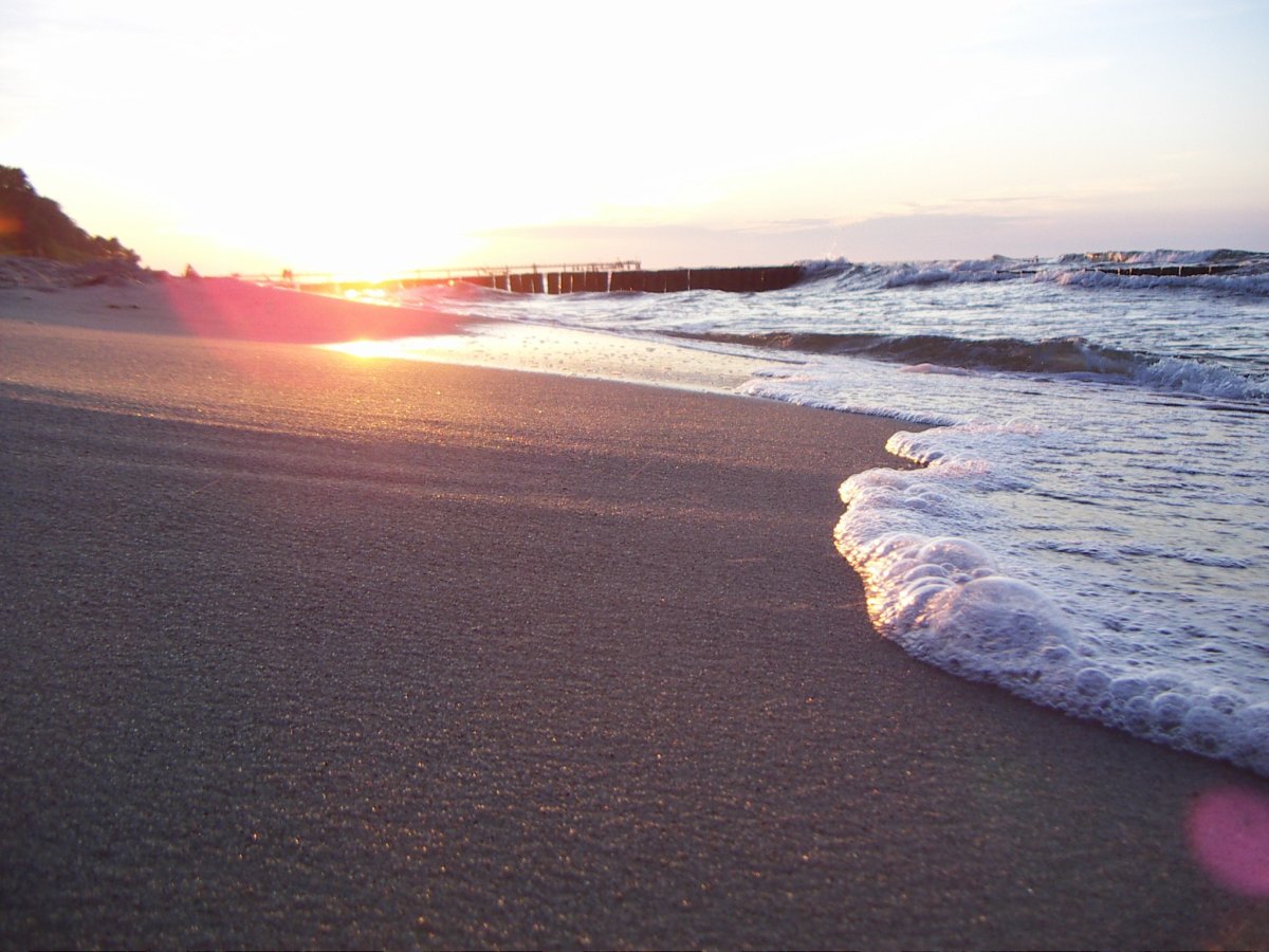Море песок