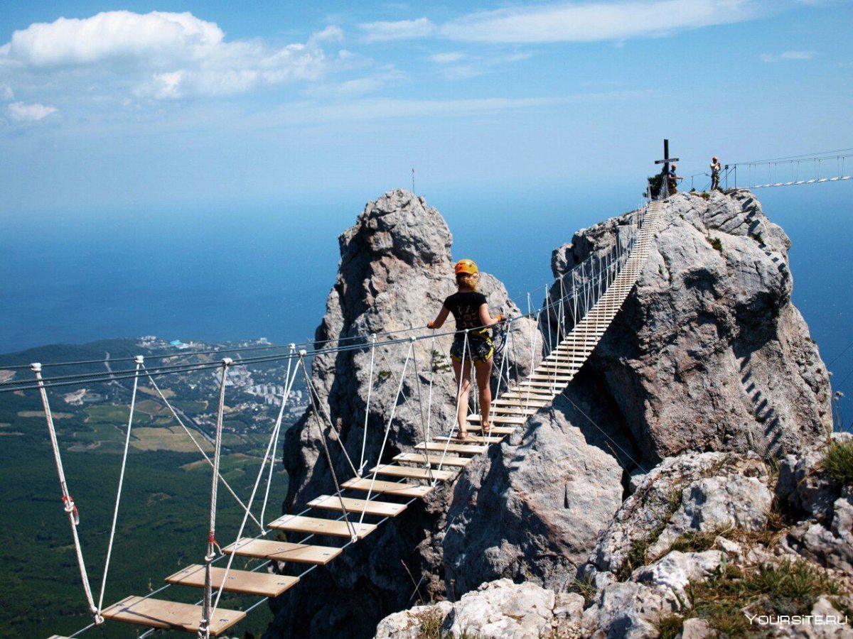 Ай Петри гора лестница
