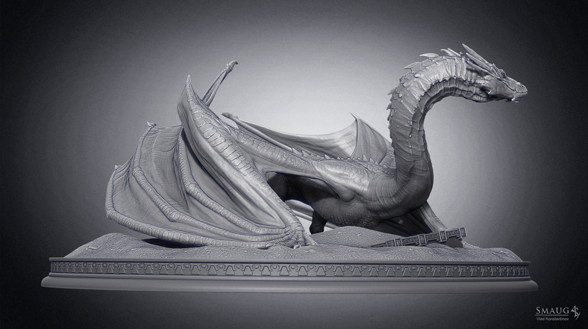 Каркас для скульптуры дракона
