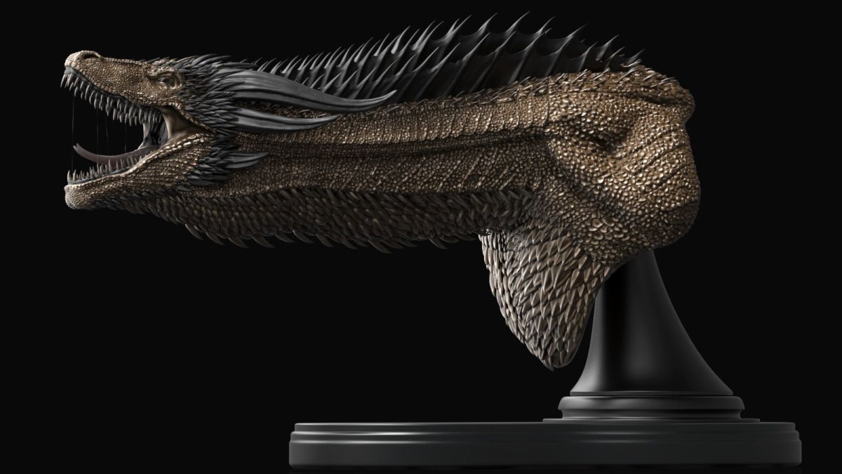 Дракон драгон игра престолов 3d модель