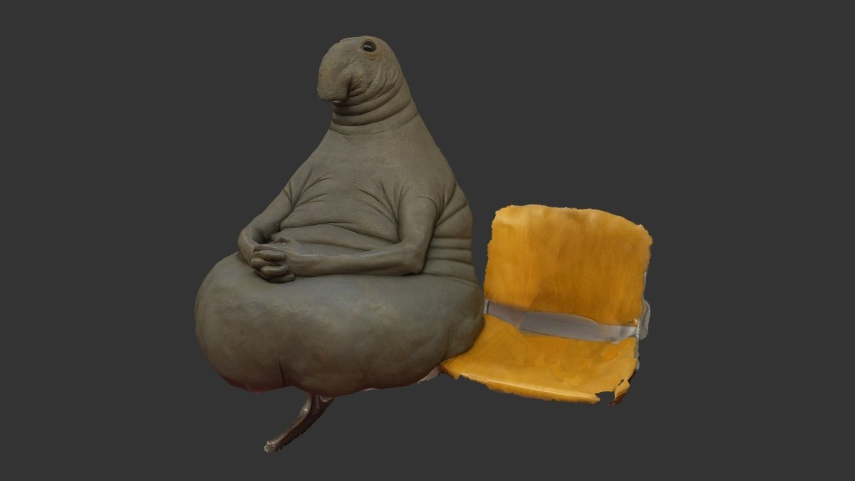 Homunculus Loxodontus скульптура