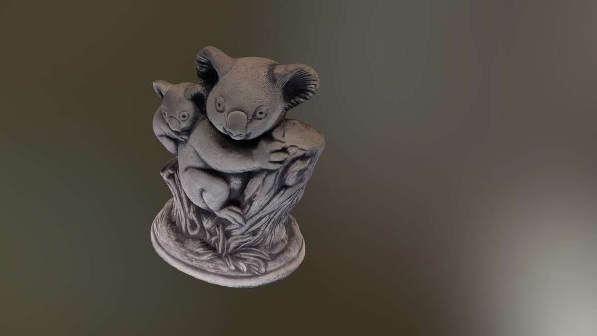 Ретушь коалы