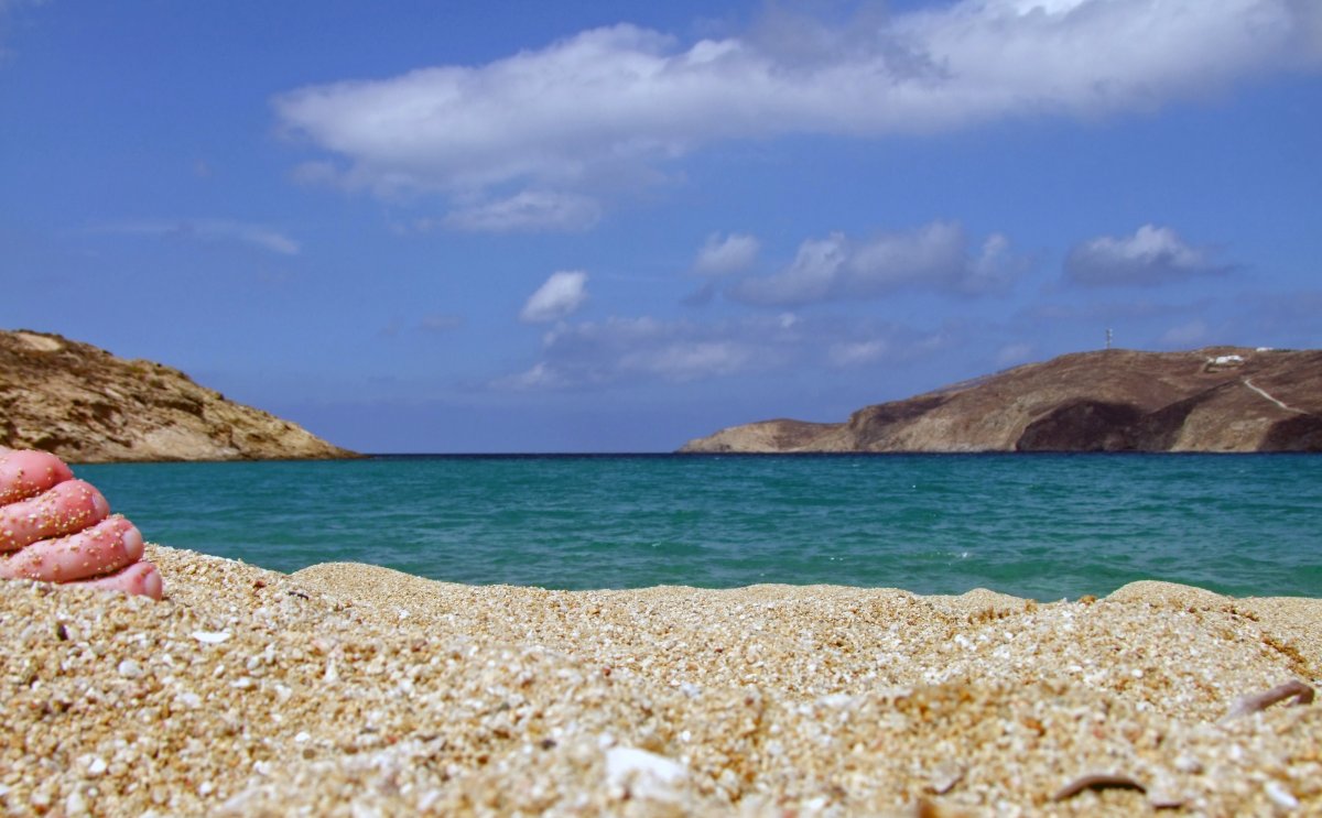 Эгейское море море пляж