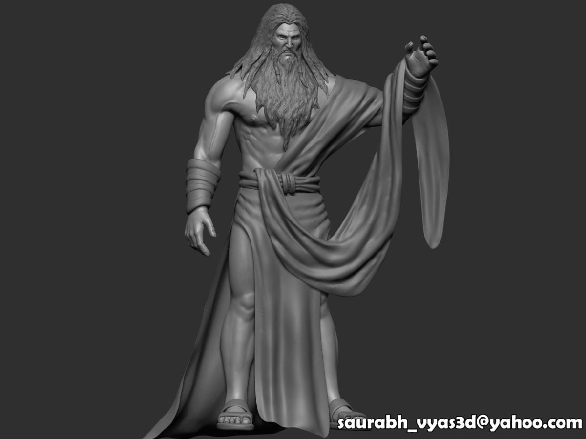 Зевс Отриколийский 3d