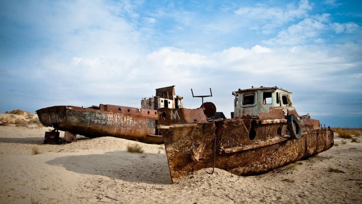 Desertification Aral Sea