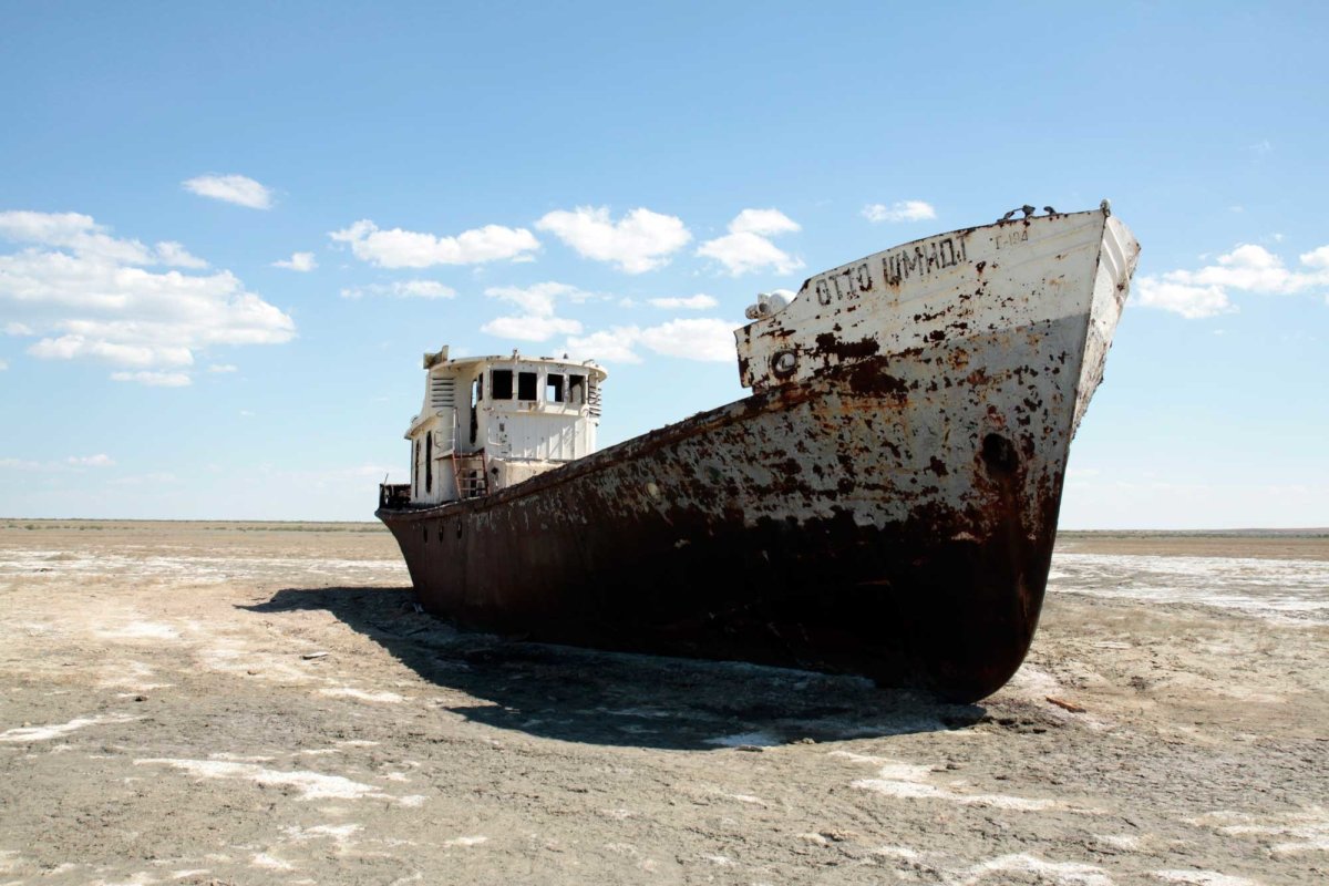 Судно гидролог Аральское море
