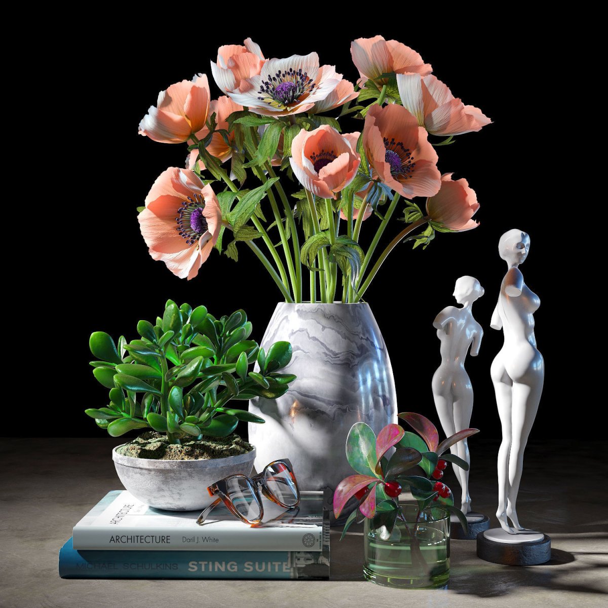 Большая коллекция 3d модель