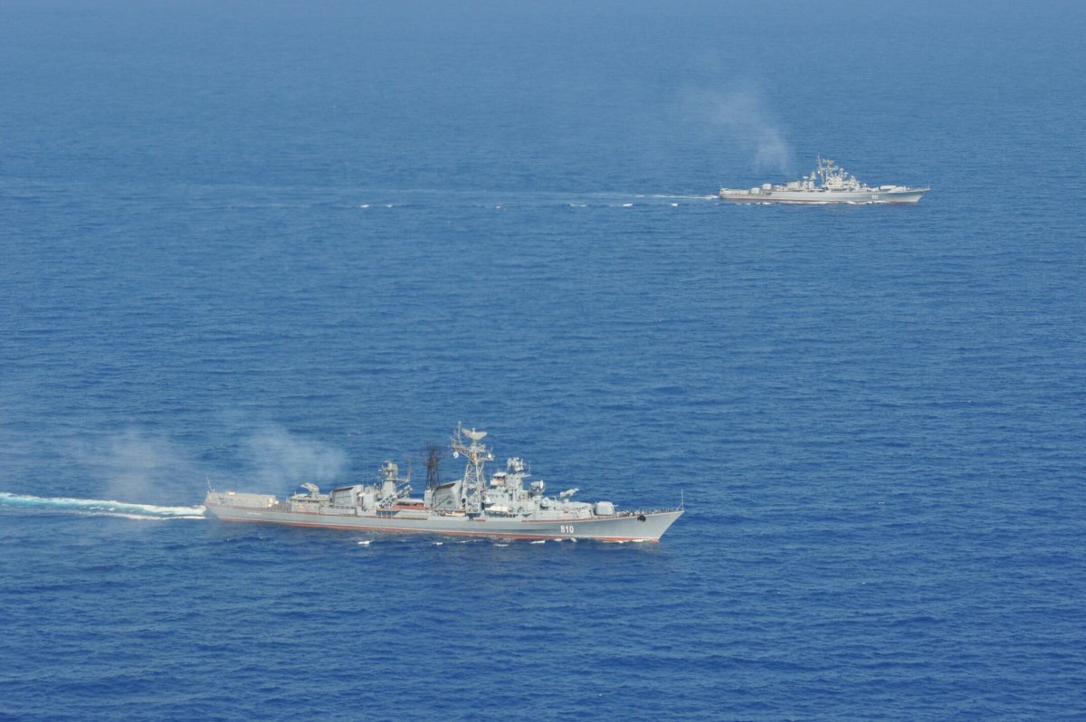Боевая служба ВМФ РФ В дальней морской зоне