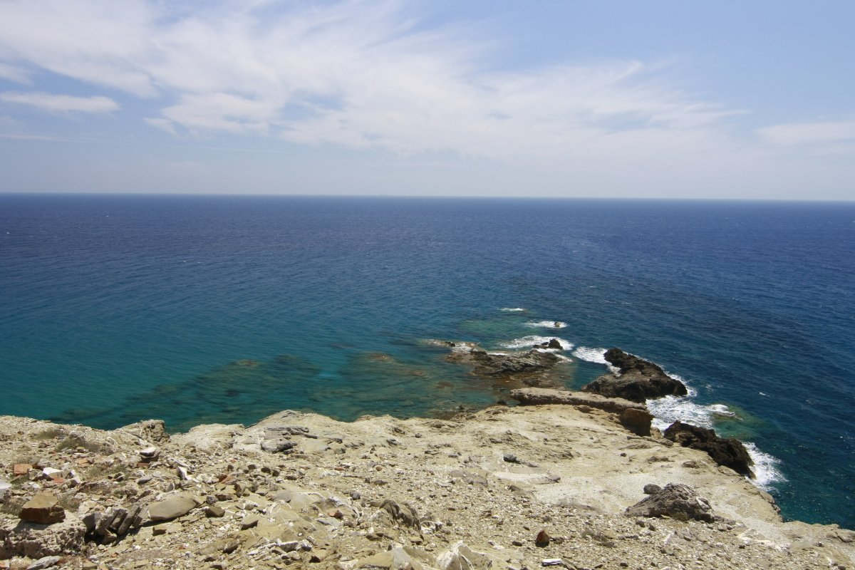 Слияние Эгейского и Средиземного морей Родос