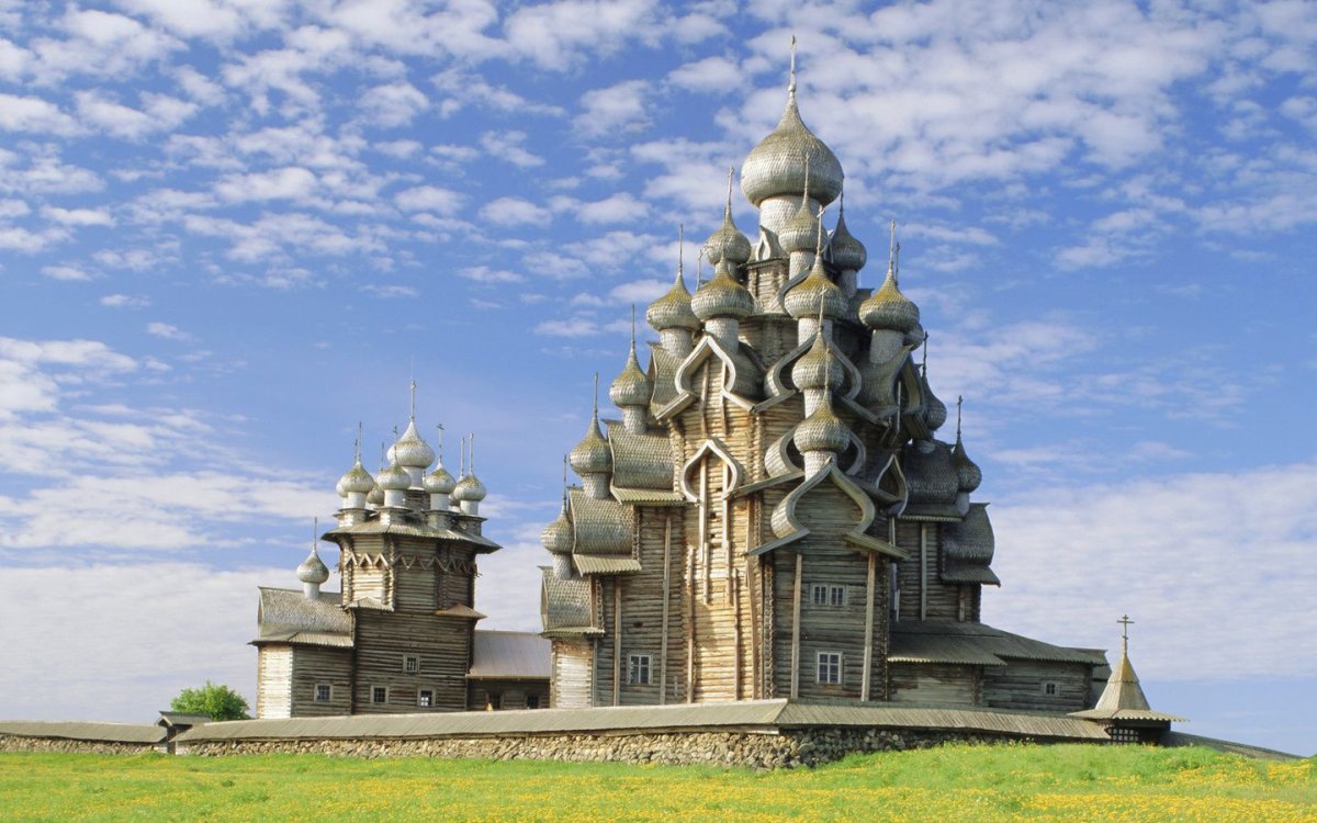 Кижский Погост Преображенская Церковь