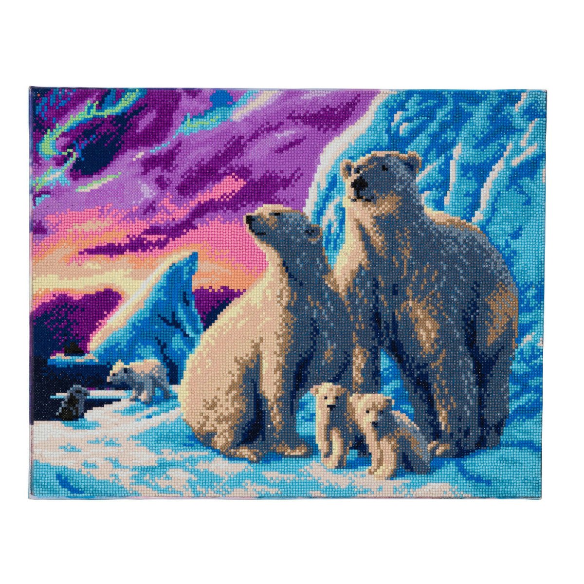 Картина медвежья семья