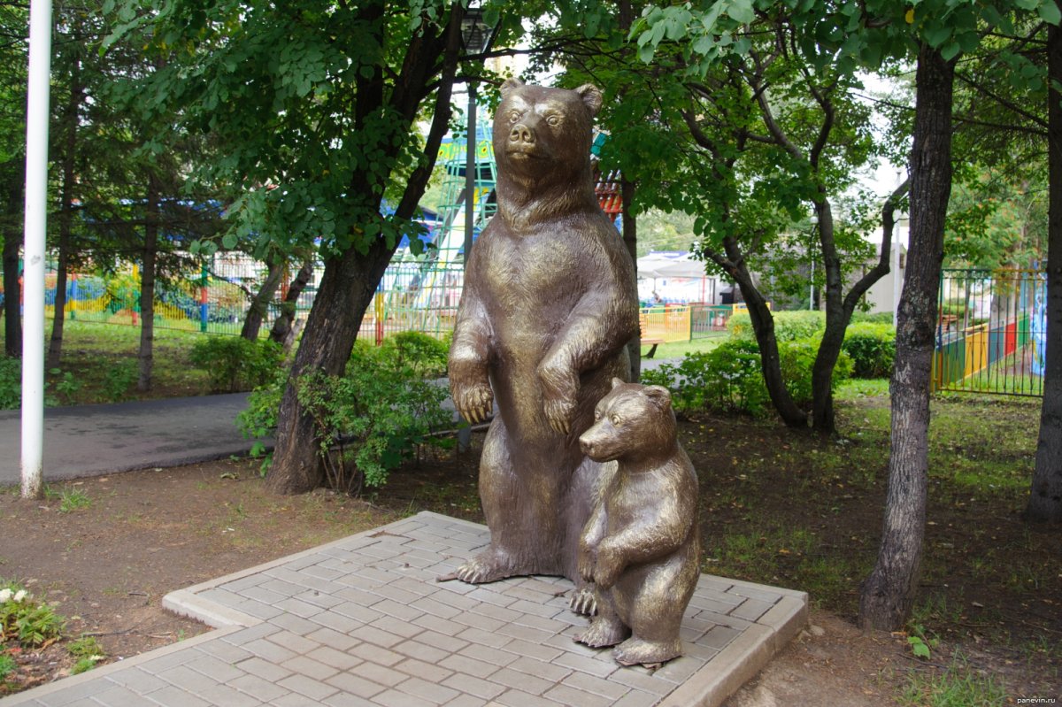Парк Якутова в Уфе скульптуры