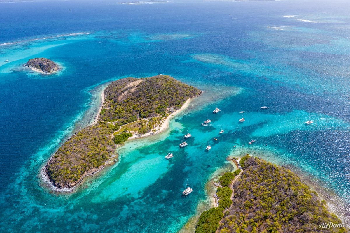 Европейские острова в карибском море