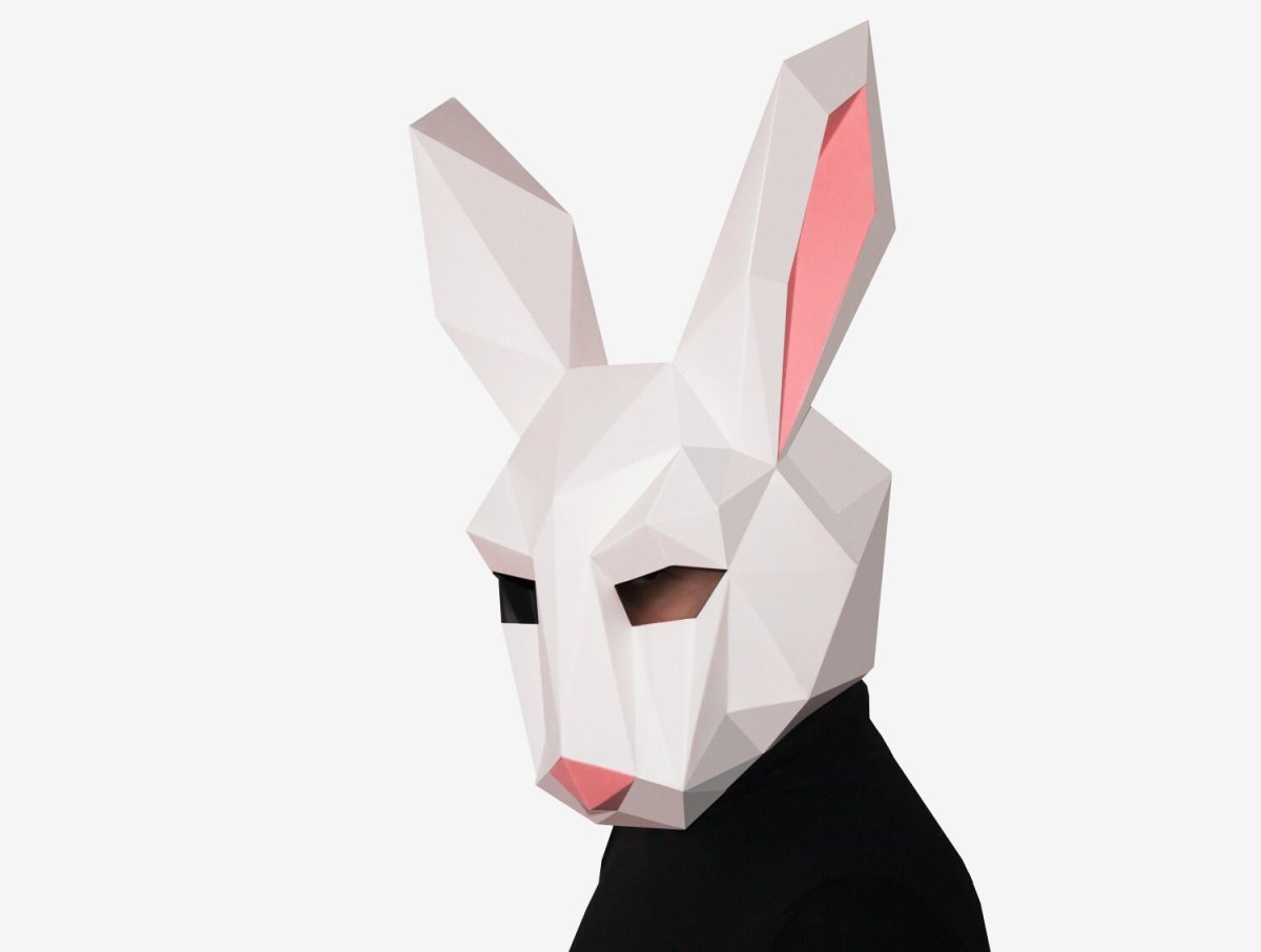 Маска Low Poly Rabbit