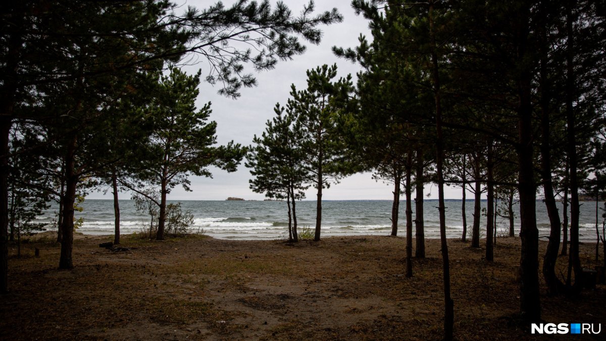 Обское море осенью