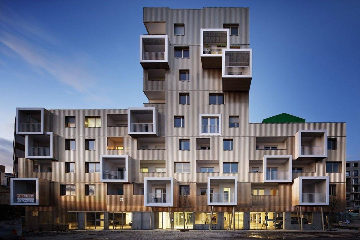 Архитектурные стили многоквартирных жилых домов