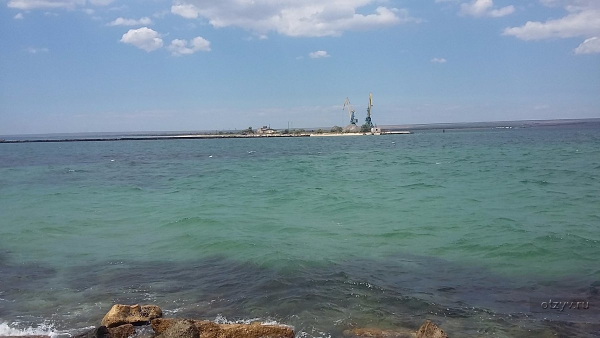 Озеро Донузлав Южная коса отель Санрайз