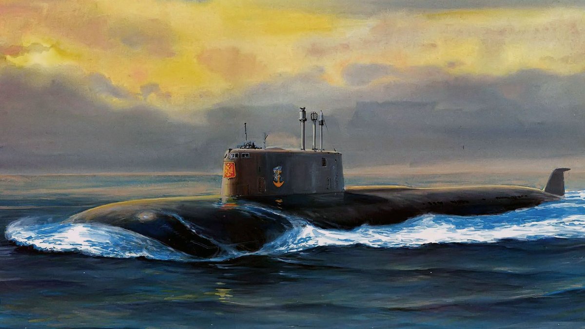 Курск подводная лодка арт