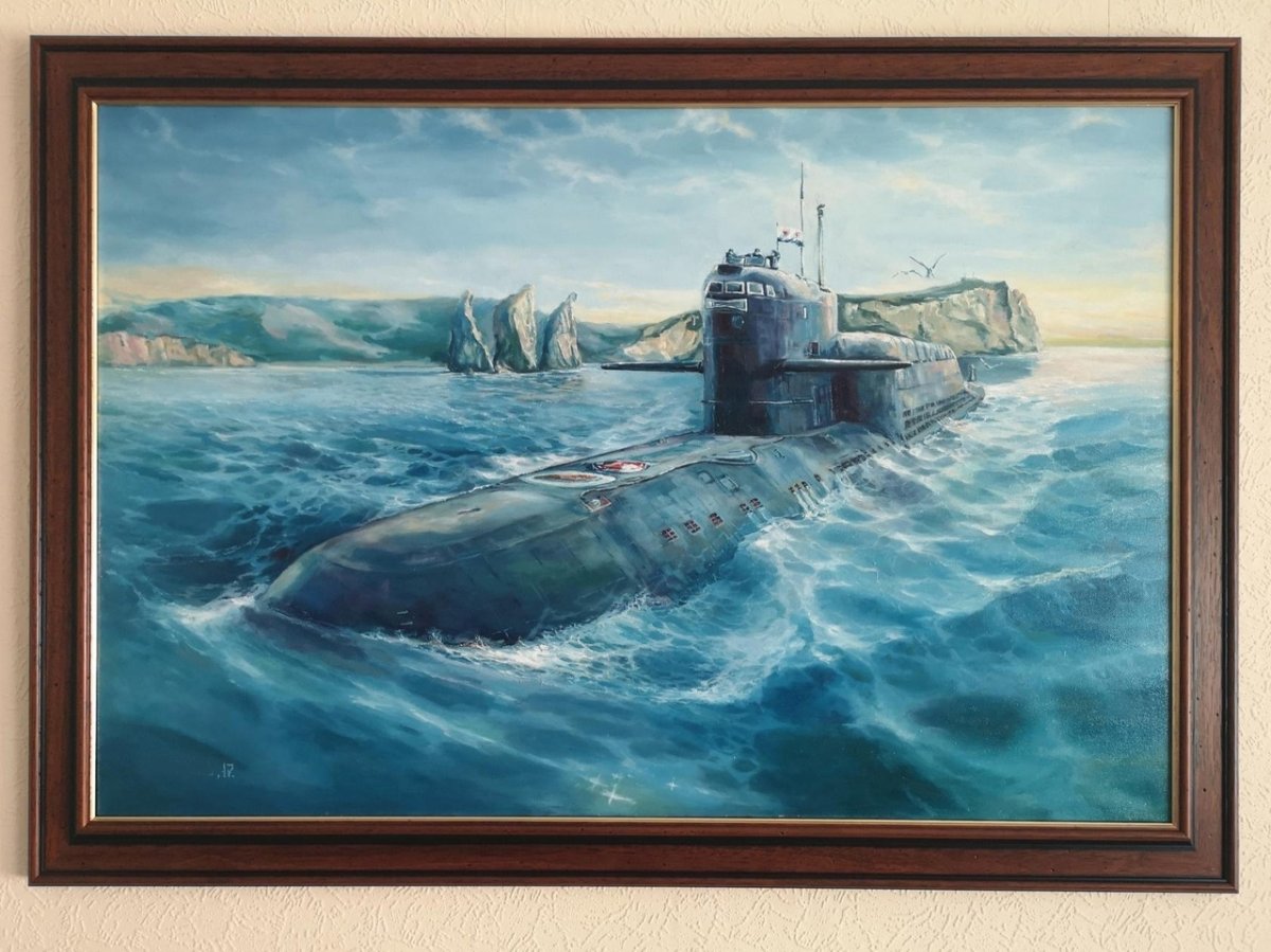 Художник-маринист Михаил Погожев.
