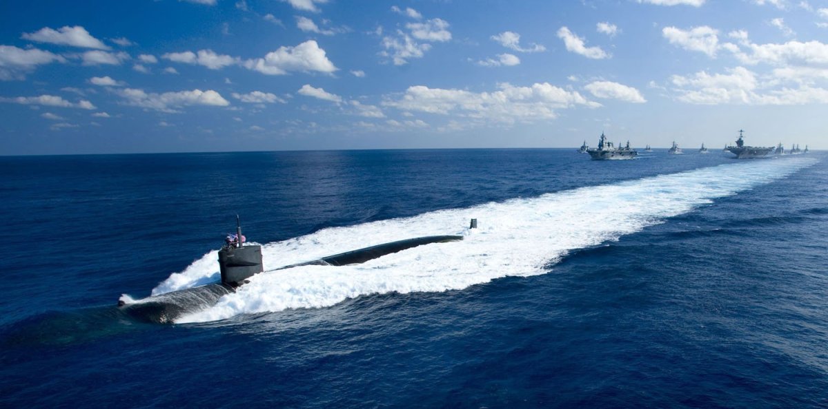 Подводные лодки ВМФ РФ В океане