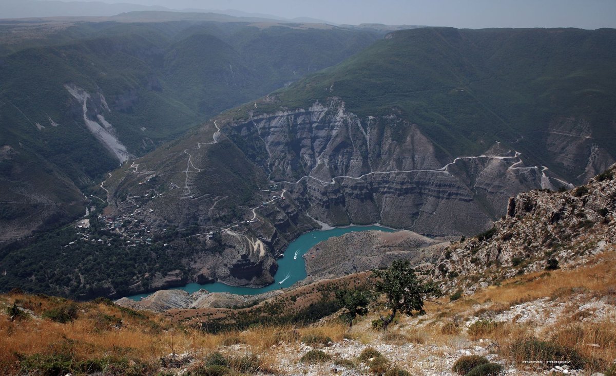 Сулакский каньон в Дагестане