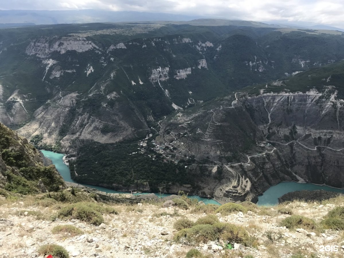 Сулакский каньон в Дагестане