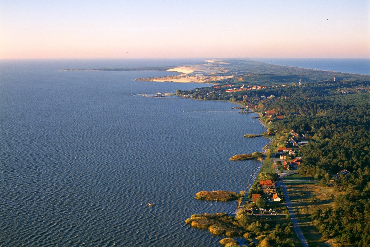 Балтийское море Куршская коса