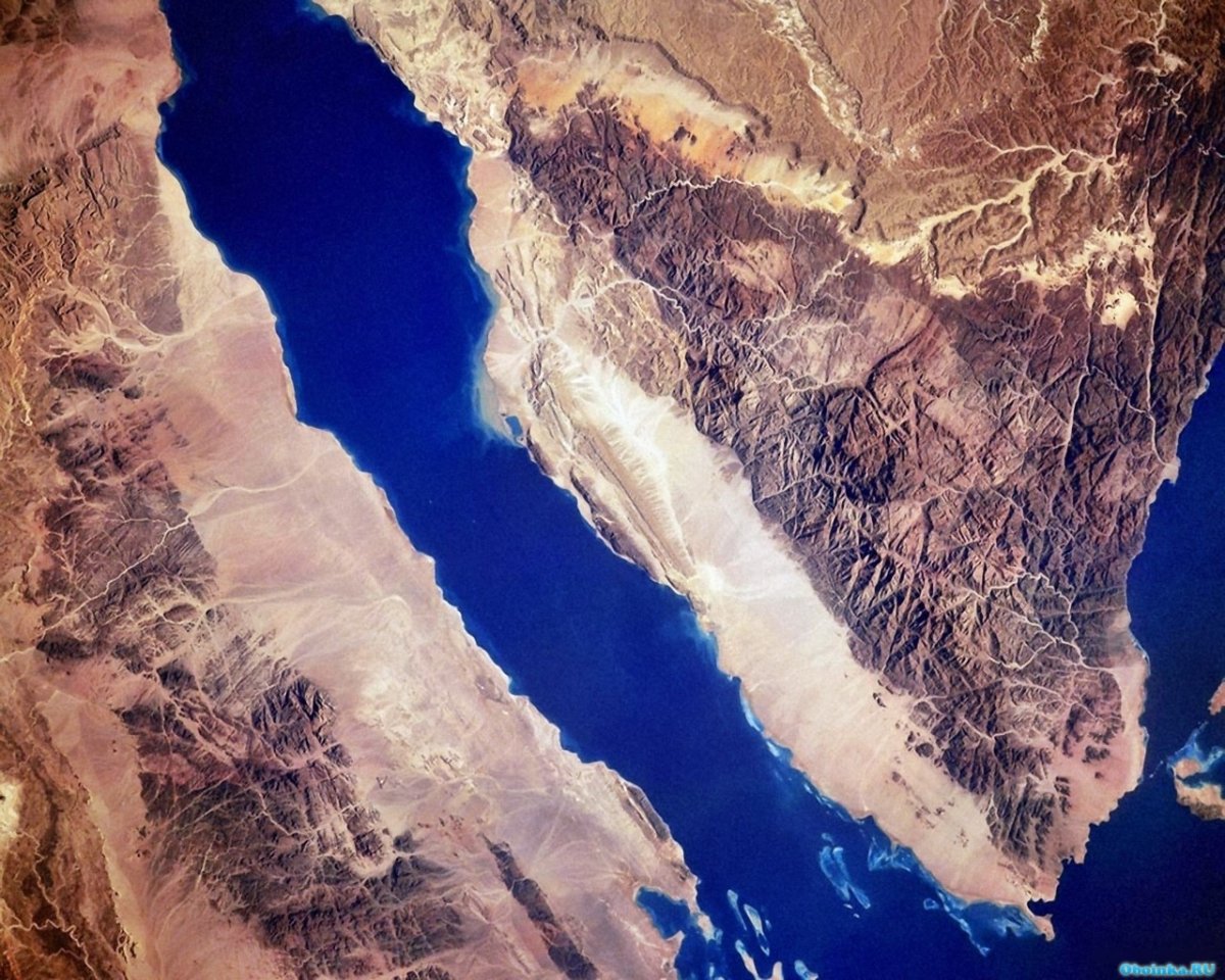 Красное море Аравийский полуостров