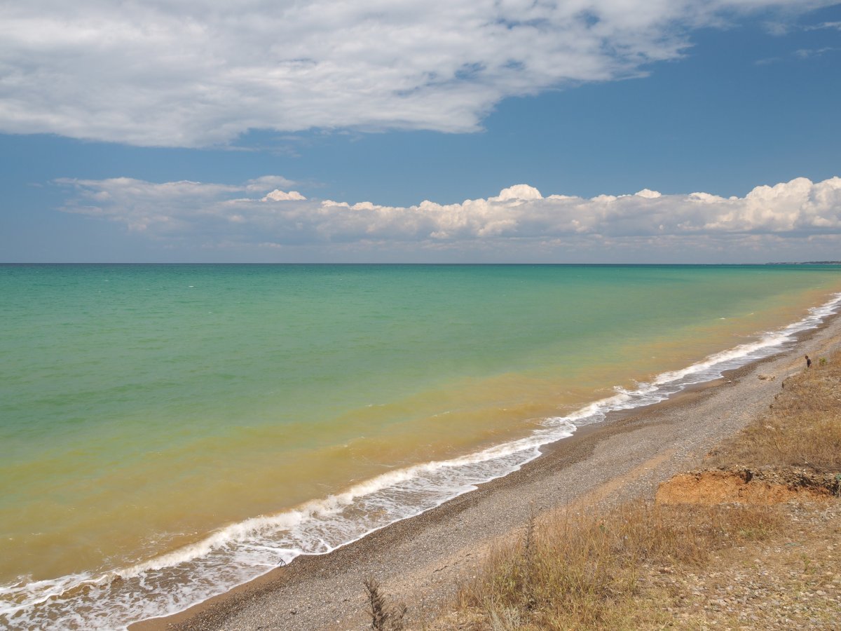 Песчаное Крым море