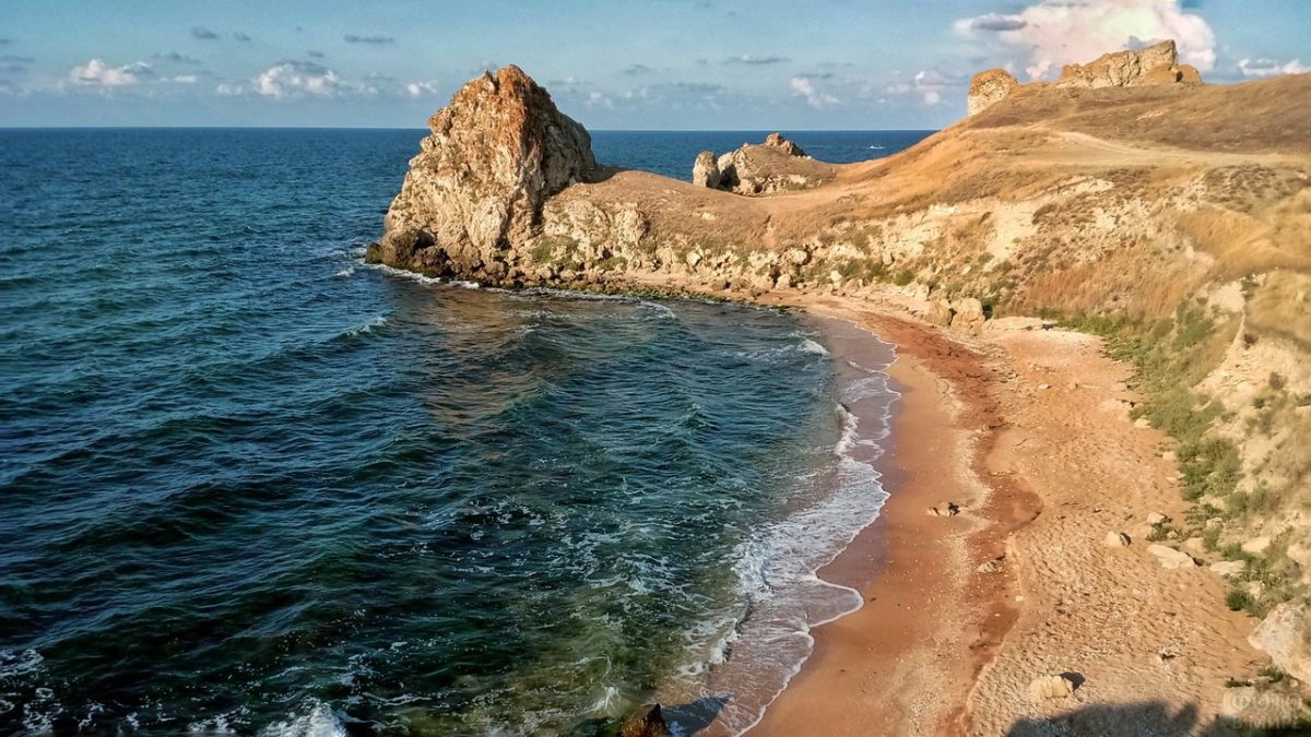 Тарханкут генеральский пляж