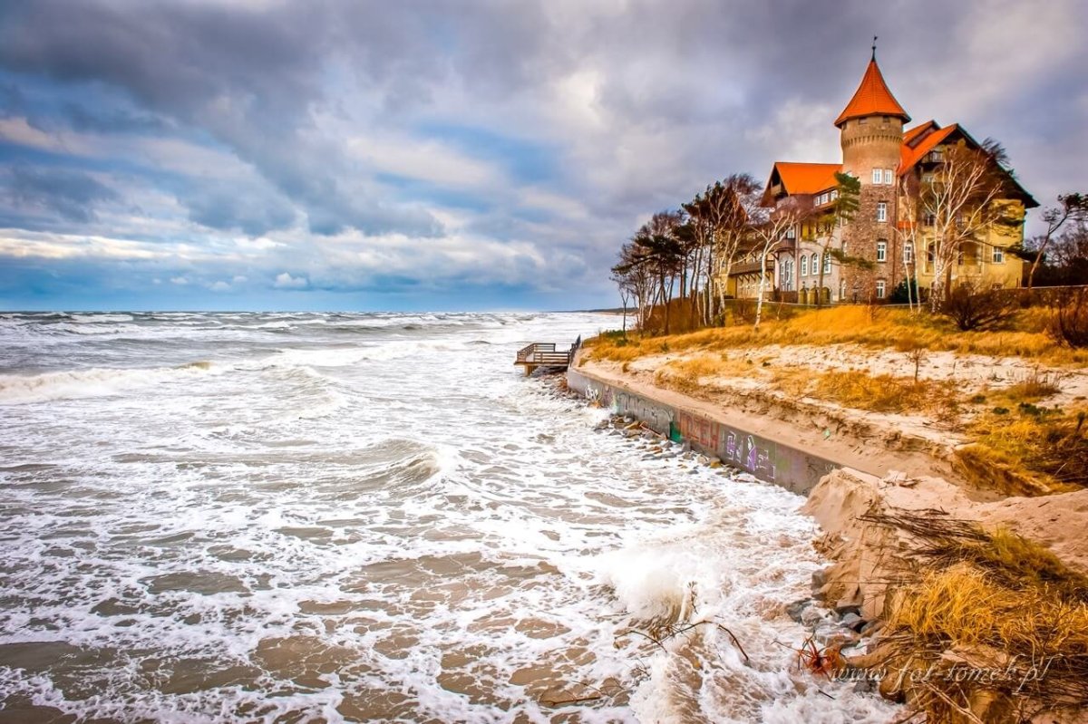 Море Польша Леба