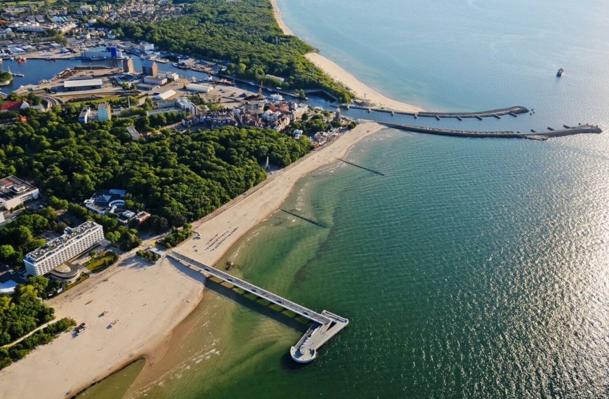 Колобжег море