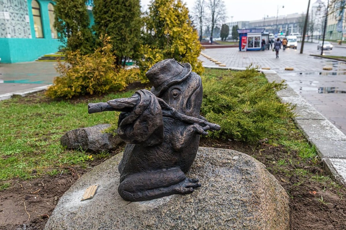 Лягушка в Гродно