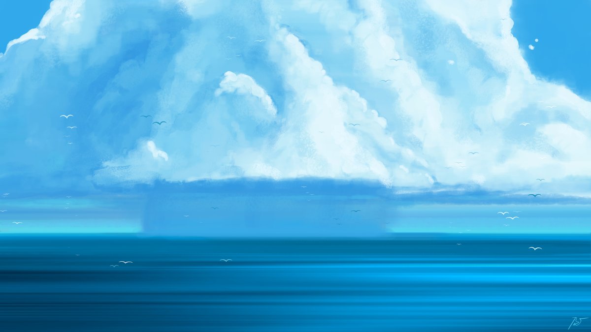 Циановое море