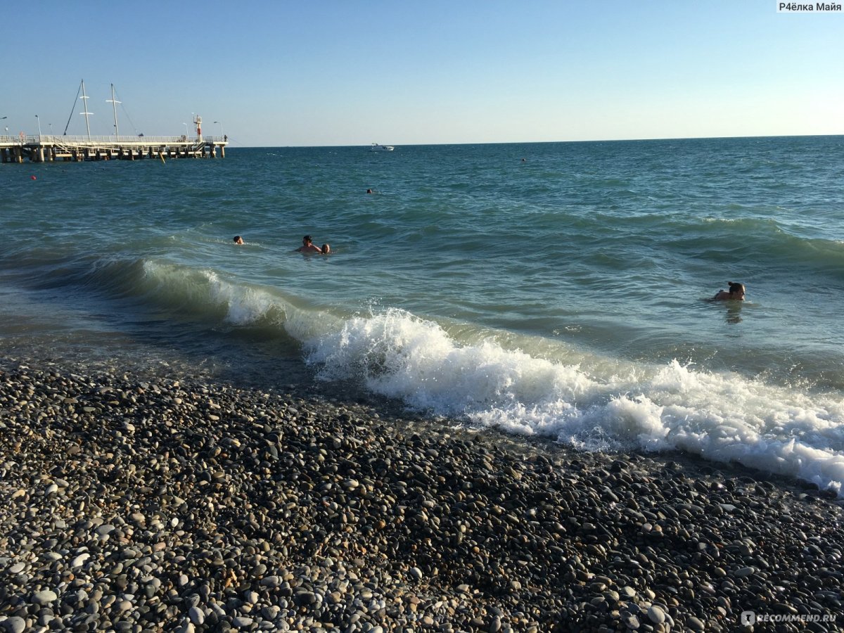 Сочи Лазаревское море