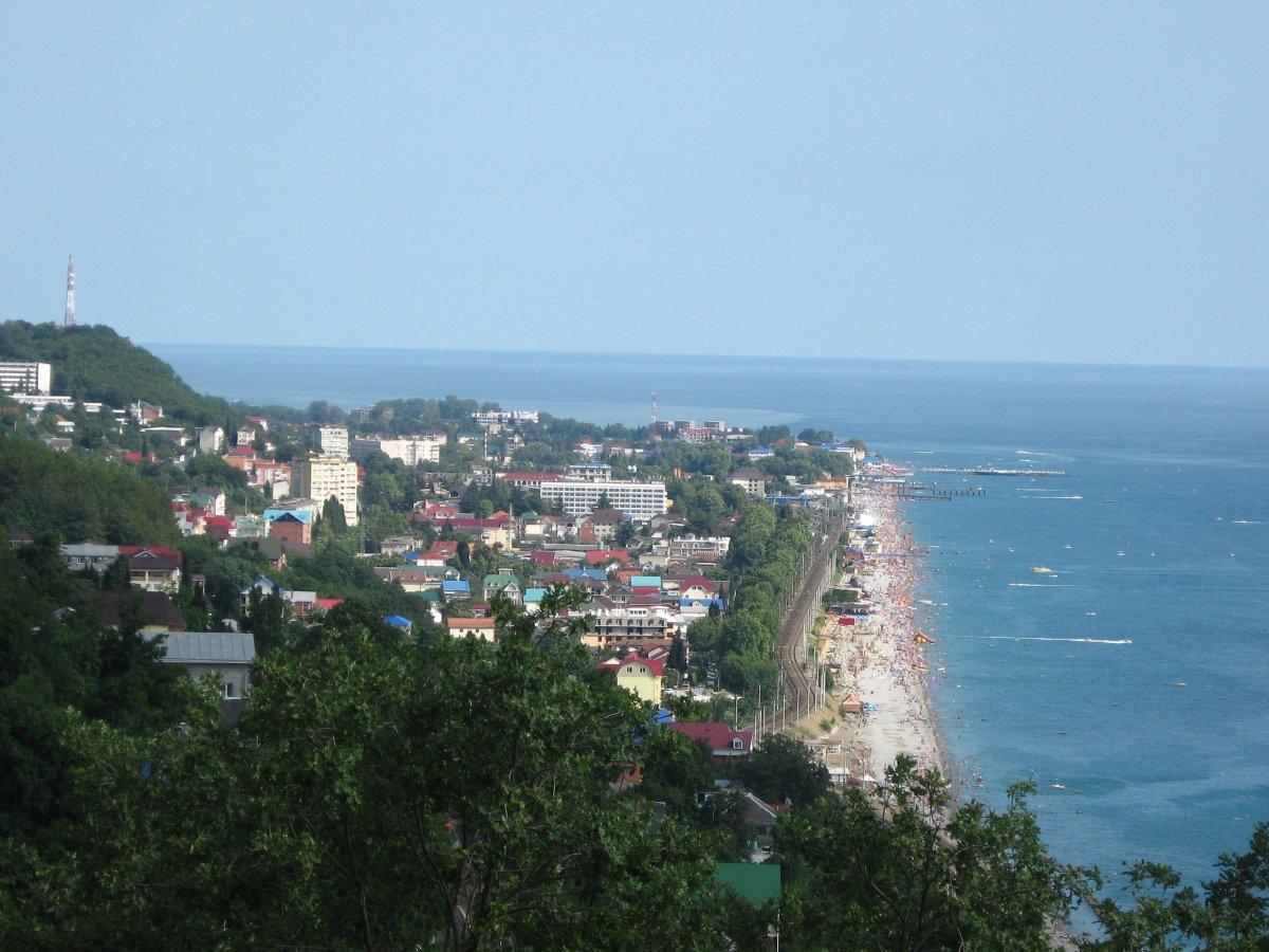 Черное море Лазаревское