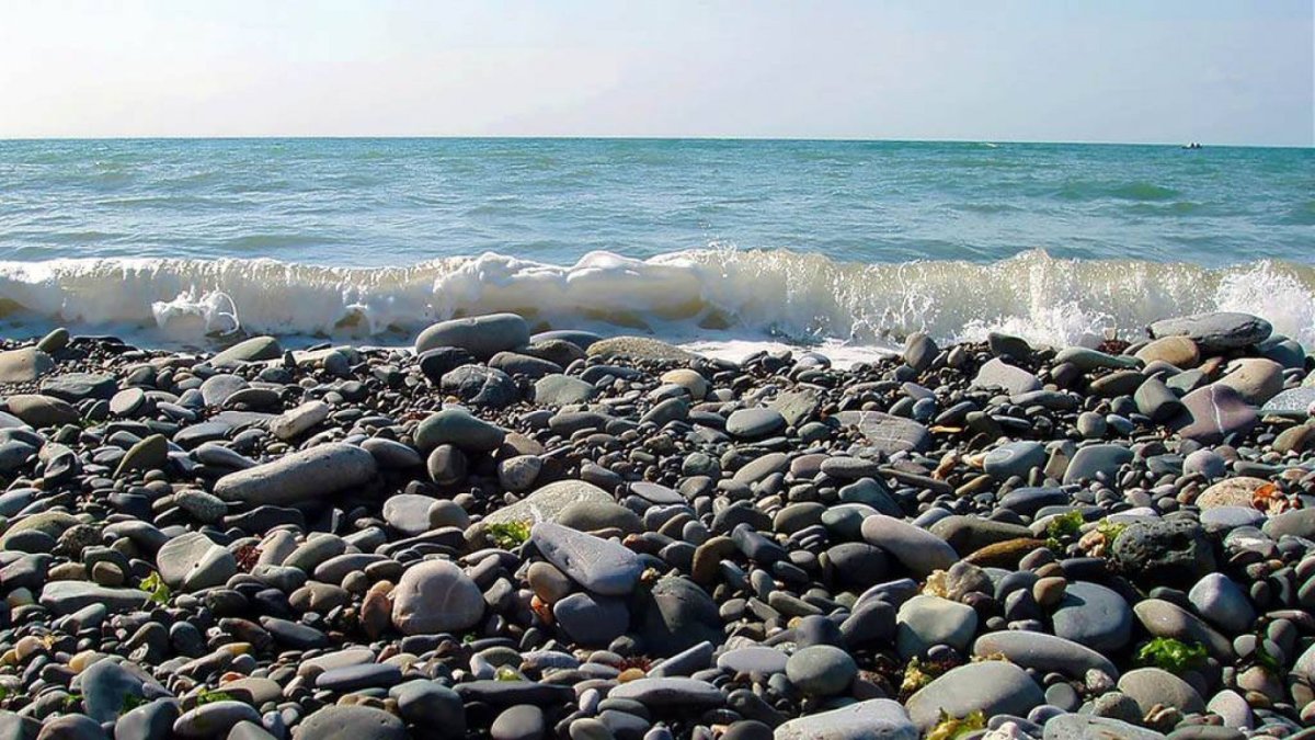 Берег черного моря Сочи